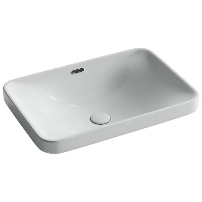 Раковина Ceramicanova (Керамиканова) Element встраиваемая сверху 185х605х415 мм CN5041 Белый