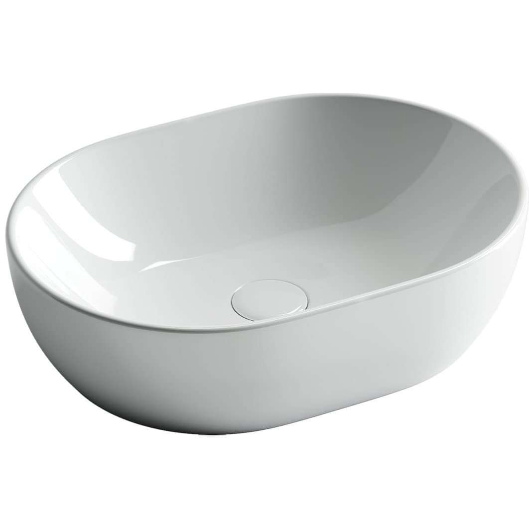 Раковина Ceramicanova (Керамиканова) Element накладная 140х480х350 мм CN6019 Белый