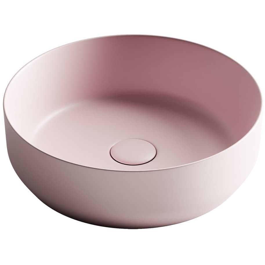 Раковина Ceramicanova (Керамиканова) Element накладная 120х390х390 мм CN6022MP Розовый Матовый