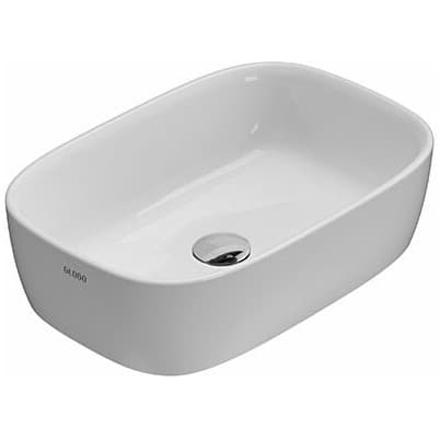 Раковина Глобо Genesis белая 550х370х150 мм GE044BI, Globo