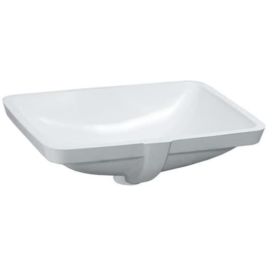 Раковина Laufen (Лауфен) Pro S встраиваемая снизу 49x36x17 см, цвет белый 8.1196.1.000.109.1
