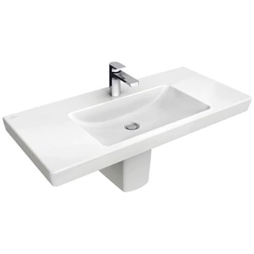 Раковина Виллерой и Бох Subway 2.0 белая 1000х470х150 мм 7175A0R1, Villeroy & Boch