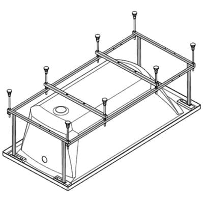 Монтажный комплект к ванне Santek (Сантек) МОНАКО XL 170х75 арт. 1WH112423