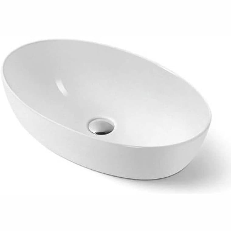Раковина керамическая Vincea (Винчея) VBS-115, 610х410х145, накладная, цвет белый