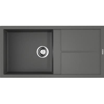 Мойка кухонная прямоугольная Omoikiri (Омойкири) Sumi 100-PL Платина (4993659)