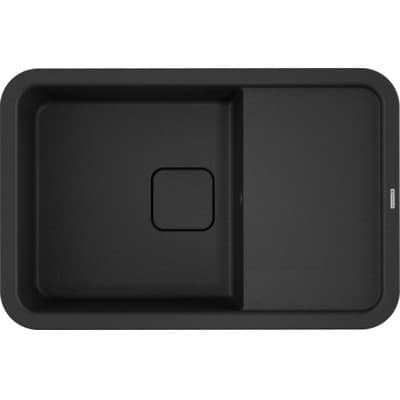 Мойка кухонная прямоугольная Omoikiri (Омойкири) Tasogare 78-BL Черный (4993750)
