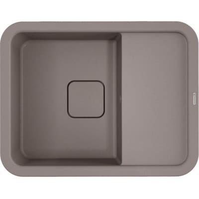 Мойка кухонная прямоугольная Omoikiri (Омойкири) Tasogare 65-GR Leningrad Grey (4993487)