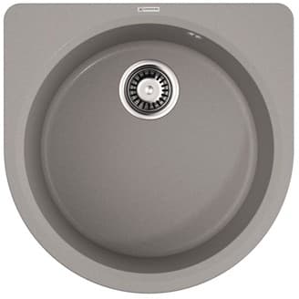 Мойка кухонная круглая Omoikiri (Омойкири) Akegata 51-GR Leningrad Grey (4993756)