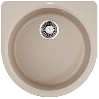 Мойка кухонная круглая Omoikiri (Омойкири) Akegata 51-SA Песочный (4993759)