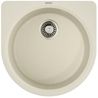 Мойка кухонная круглая Omoikiri (Омойкири) Akegata 51-PA Пастила (4993754)