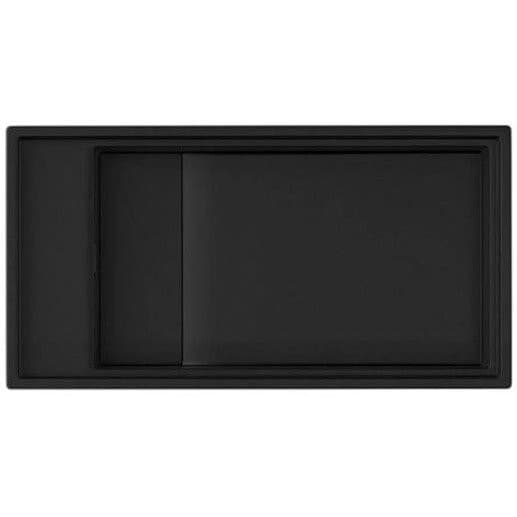 Мойка кухонная прямоугольная Omoikiri (Омойкири) Kinaru PRO 86-U/I-GB графит (4997027)