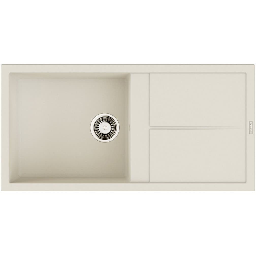 Мойка кухонная прямоугольная Omoikiri (Омойкири) Sumi 100A-WH белый (4997108)