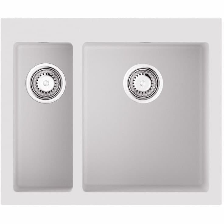 Мойка кухонная прямоугольная Omoikiri (Омойкири) Bosen 59-2A-WH (4993823)