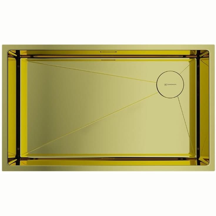 Мойка кухонная прямоугольная Omoikiri (Омойкири) Taki 74-U/IF-LG Side (4993171)