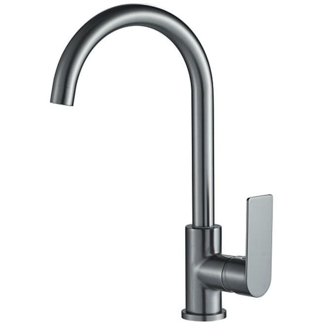 Смеситель для кухни Haiba (Хаиба) HB70505-3, пепельный