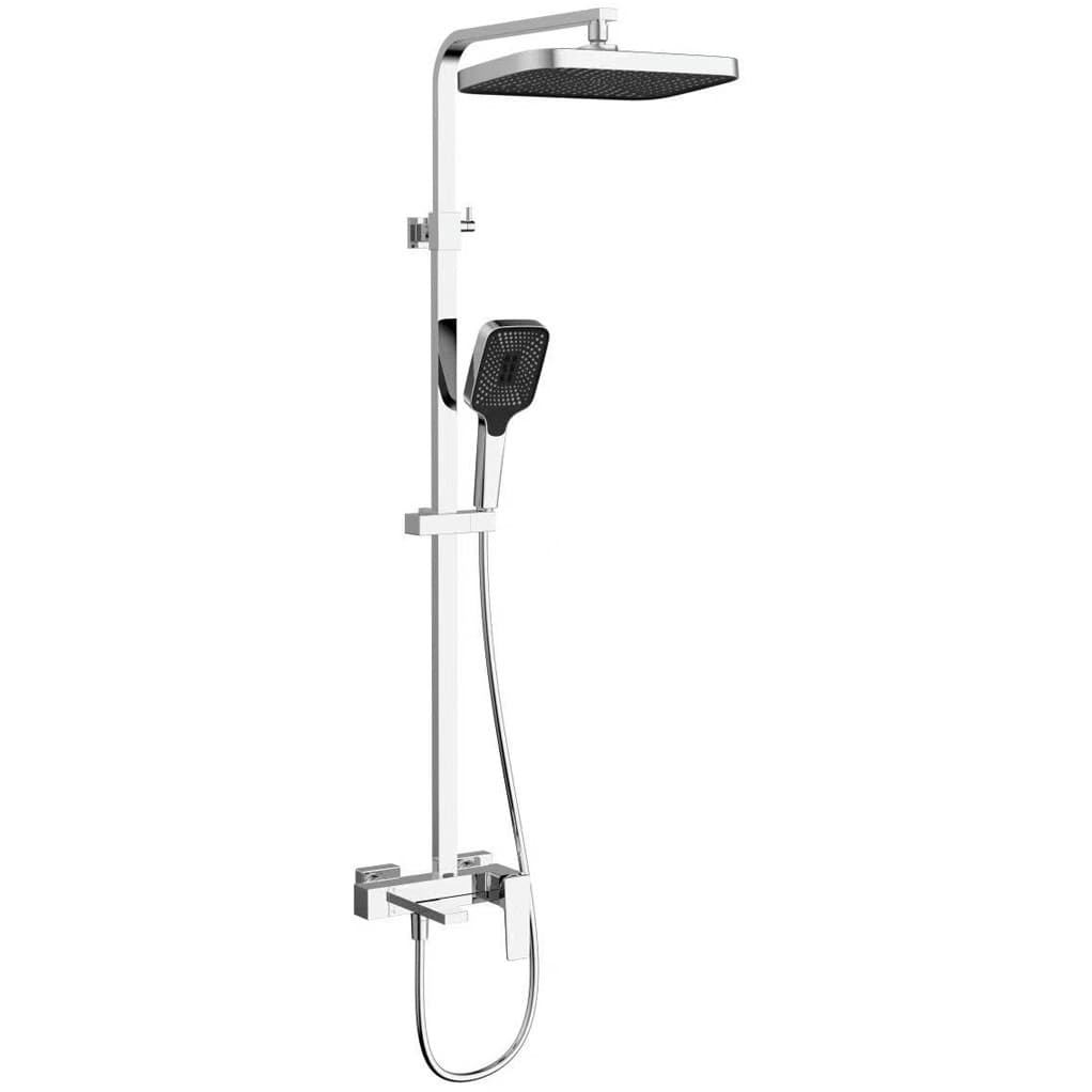 Душевая стойка Vincea (Винчея) Cube VSFS-4C12CH с изливом, хром