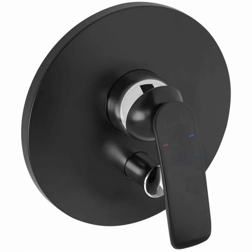 Смеситель (внешняя часть) для ванны, для душа Kludi (Клуди) Balance черный 526508775
