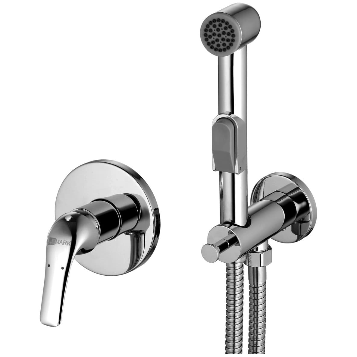 Смеситель с гигиеническим душем Lemark (Лемарк) Plus Advance хром (LM1219C)