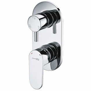 Смеситель для ванны и душа Wasserkraft (Васеркрафт) Dinkel 5871 хром
