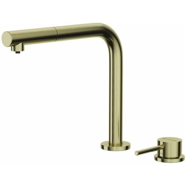 Смеситель для кухни Омоикири Nara 2 Plus-S золото 4994487, Omoikiri