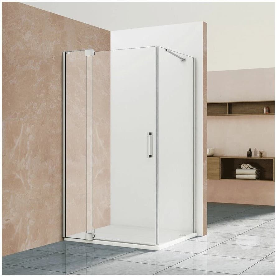 Душевой уголок Vincea (Винчея) Extra VSR-1E809090CL 800/900х900 мм (габариты площадки) хром, стекло прозрачное