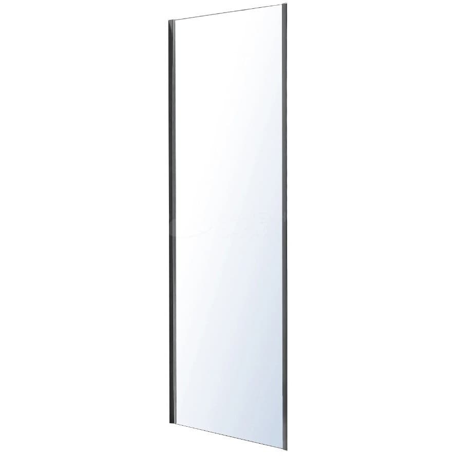 Боковая панель BelBagno (Бельбагно) UNIQUE-90-FIX-C-Cr хром, стекло прозрачное 5 мм (1900х900)