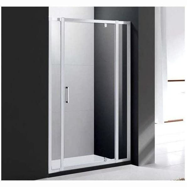 Душевая дверь Cezares (Цезарис) MOLVENO-BA-12-100+60-C-Cr-IV цвет профиля хром, стекло прозрачное 6 мм 195х160 см