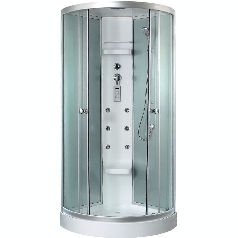 Душевая кабина Timo (Тимо) Lux TL-1502 цвет профиля хром, стекло прозрачное 6 мм 92х230х92 см