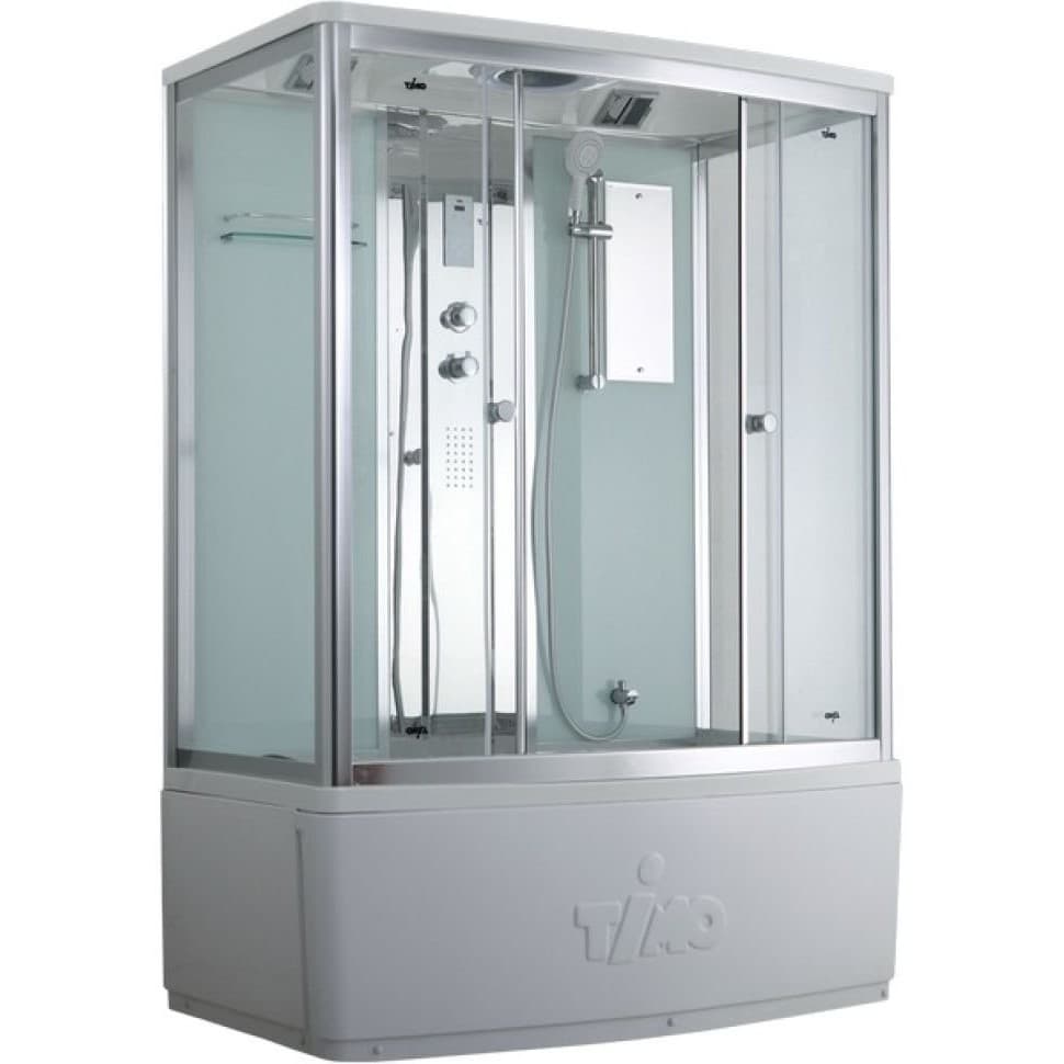 Душевая кабина Timo (Тимо) Comfort T-8870C Clean Glass цвет профиля хром, стекло прозрачное 6 мм 88х220х170 см