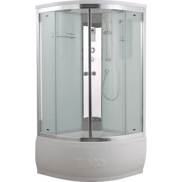 Душевая кабина Timo (Тимо) Comfort T-8890C Clean Glass цвет профиля хром, стекло прозрачное 5 мм 90х220х90 см
