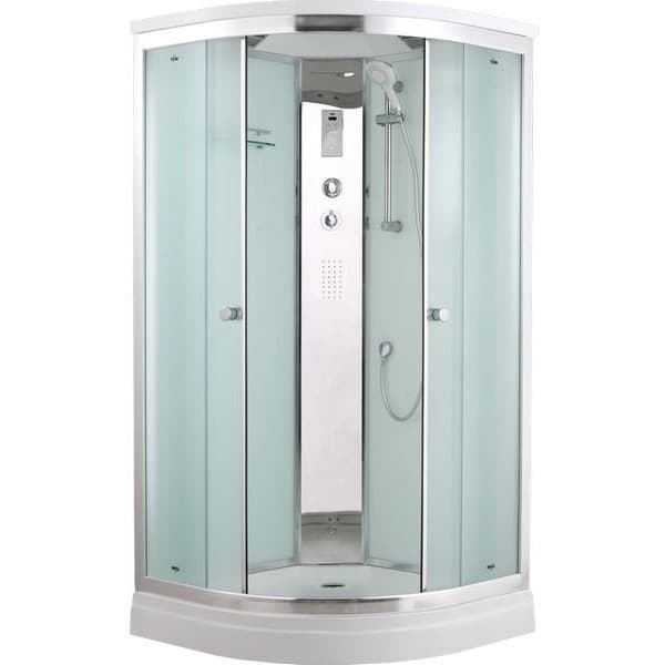 Душевая кабина Timo (Тимо) Comfort T-8801C Clean Glass цвет профиля хром, стекло прозрачное 5 мм 100х220х100 см
