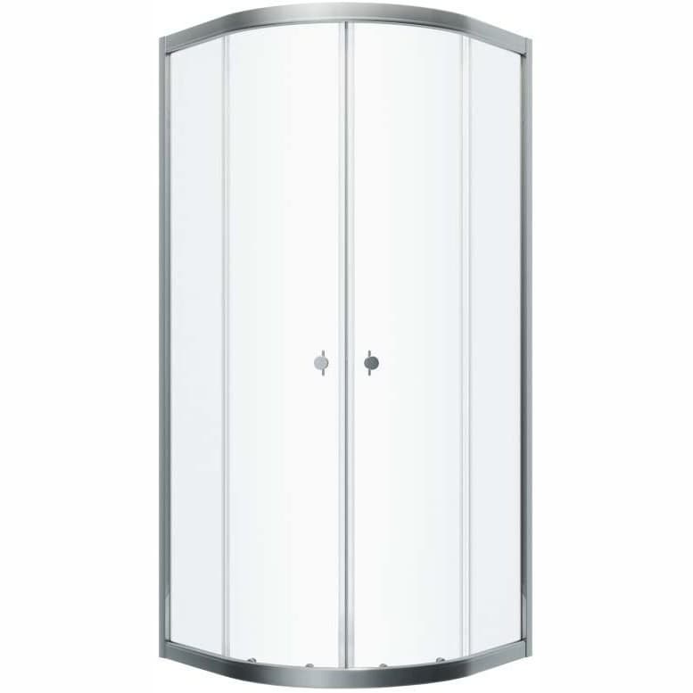 Душевой уголок Тритон (Triton) Альфа-Хром 800х800х1850 мм, прозрачный 4 мм, профиль хром (Щ0000056788) (1 место)