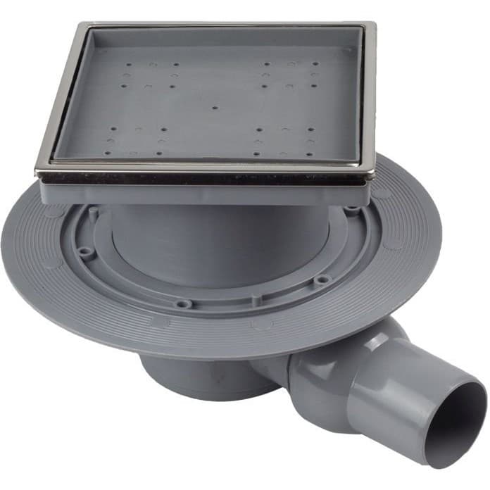 Душевой лоток Pestan (Пестан) Confluo Standard Ceramic 1 с одним выходом, 150х150 мм (13000085)