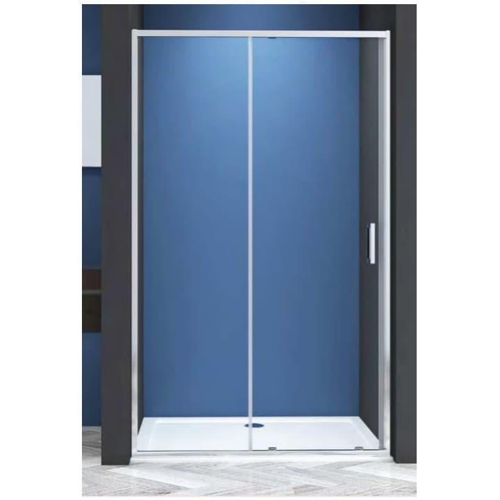 Душевая дверь Керамалюкс хром 13001400х1900 мм CL307-1314 Chrome, Ceramalux