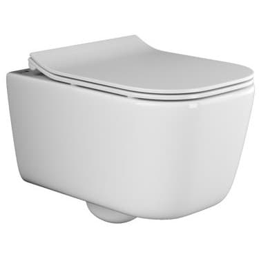 Унитаз подвесной Ceramicanova (Керамиканова) New Day CN3005 Белый