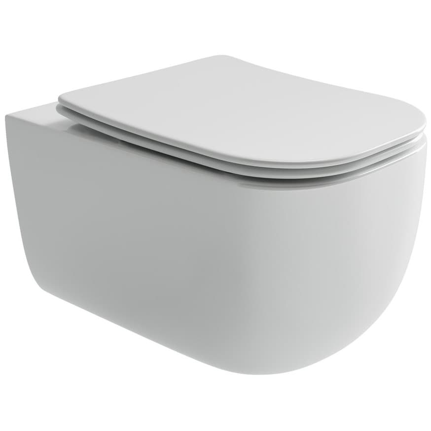 Унитаз подвесной Ceramicanova (Керамиканова) Noel CN3013 Белый