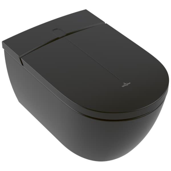 Унитаз Виллерой и Бох Viclean черный 385х595х360 мм V0E100R7, Villeroy & Boch