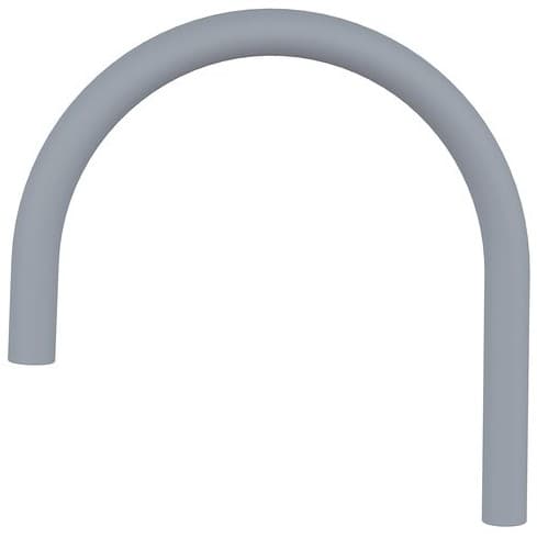 Сменный гибкий шланг для смесителя Iddis (Иддис) Kitchen Line, силикон, цвет серый, FSPGR00i59