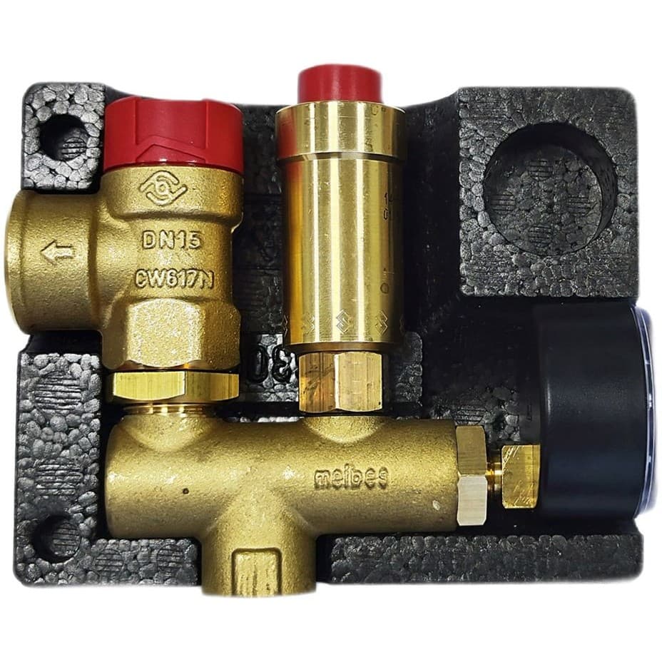 Группа безопасности Meibes (Майбес) комплект К, подключение 1/2″ (M66065)