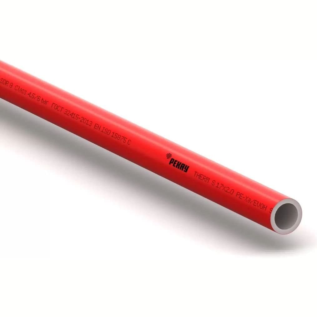Труба Rehau (Рехау) Therm S PEX красная для отопления 17х2 мм (11361403500) 1 м.п. бухта 500 м
