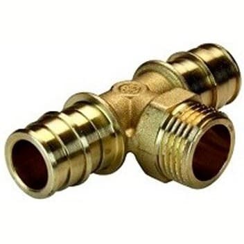 Тройник Giacomini (Джакомини) с наружной резьбой для системы GX 20x3/4″Mx20 GX153Y044