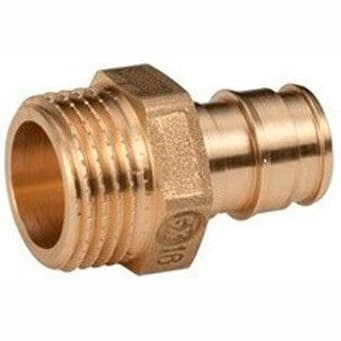 Прямой Фитинг Giacomini (Джакомини) с наружной резьбой для системы GX 32x1″M GX107Y056
