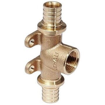 Тройник Rehau (Рехау) настенный с внутренней резьбой 20-Rp 1/2″ 20 мм MX (11092941001)