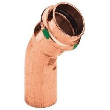 Угол HB 45 Viega (Виега) Profipress, c SC-Contur 35 мм, медь, модель 2426.1 292539
