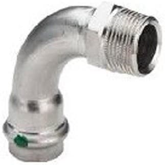 Угловой переход НP 90 Viega (Виега) Sanpress Inox, c SC-Contur 22 x 3/4″, нержавеющая сталь, модель 2314 436926