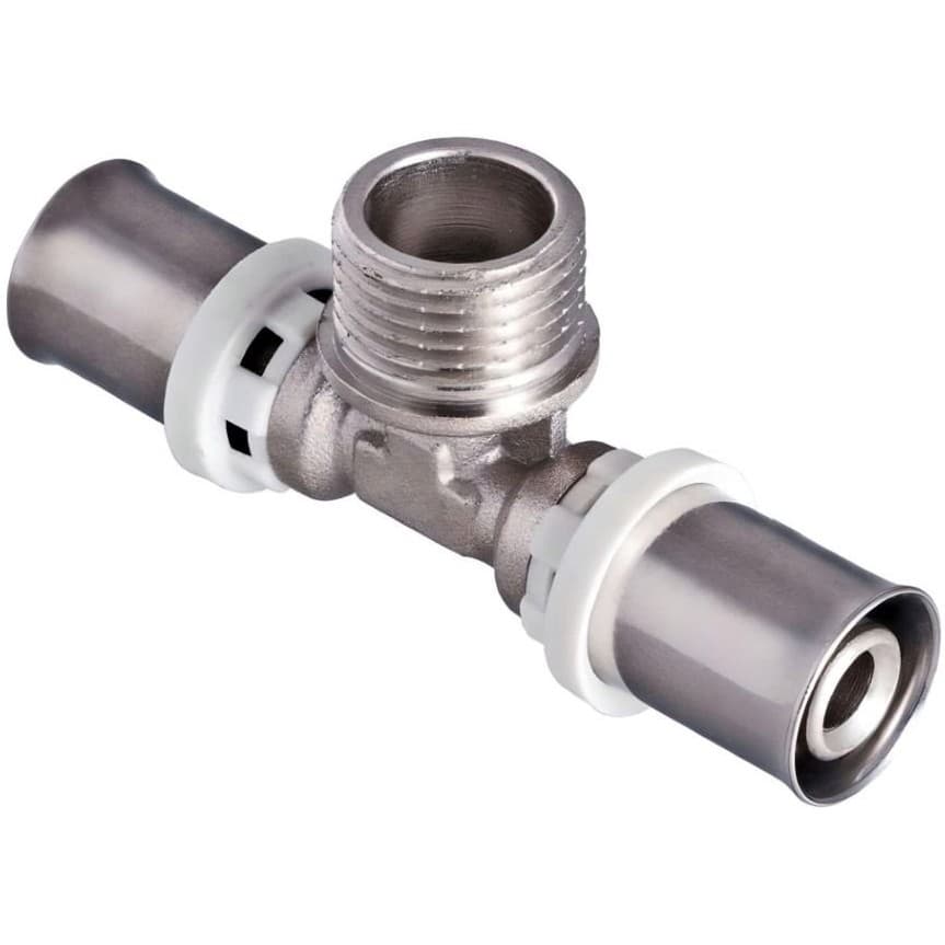 Пресс Тройник Vieir (Виеир) 20 мм х 3/4 х 20 мм (VRKT204M)